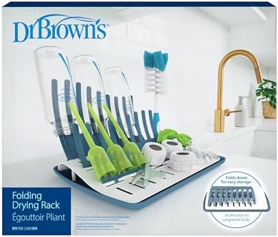 Dr. Brown's Folding Baby Bottle Drying Rack - Image 2