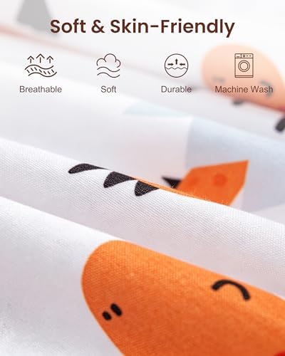 Pack and Play Sheets Fitted, Mini Crib Sheets 38x26 Inch - Image 3