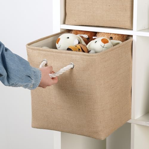 Temary Storage Baskets for Shelves 13 Inch Baskets for Gifts Empty, 4 Pack - Image 6