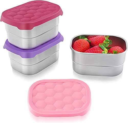 Tanjiae Small Stainless Steel Snack Containers by Tanjiae