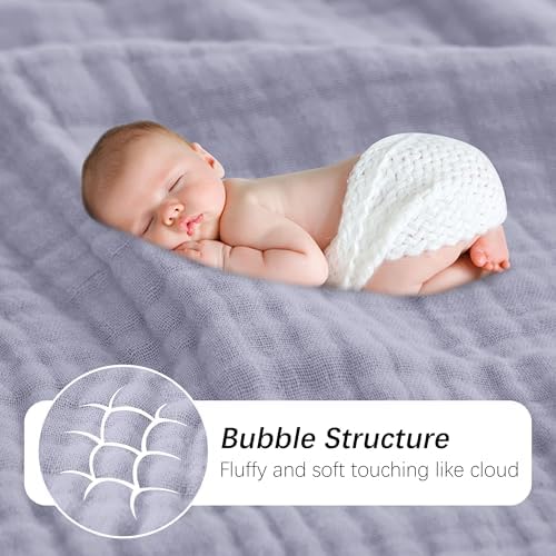 SWEET DOLPHIN Muslin Baby Bath Towels Blanket - Image 7