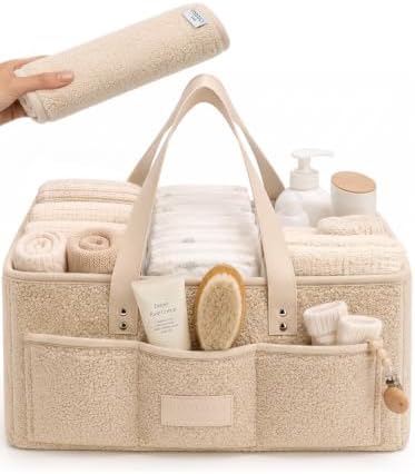Baby Diaper Caddy Organizer by Toodly