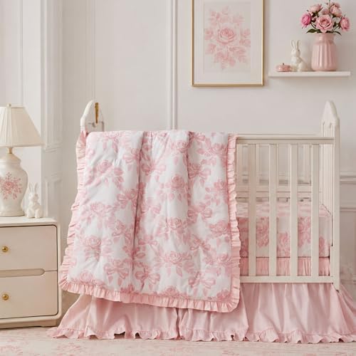 Brandream Organic Cotton Crib Bedding Set by Brandream