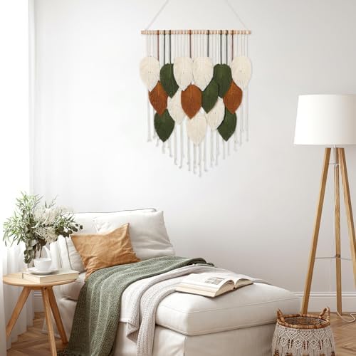Macrame Wall Hanging Boho Woven Tapestry Chic Home Decor Modern Wall Art - Image 6