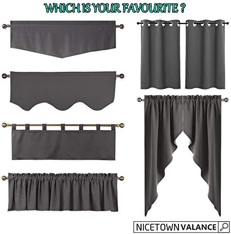 NICETOWN Curtain Valances for Kitchen - Image 6