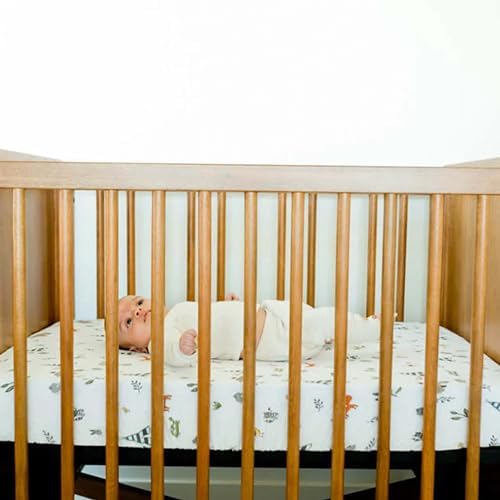 Little Unicorn Premium Crib Sheet | Breathable & Super-Soft Muslin Fabric - Image 4