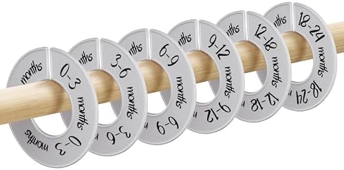 Pro Goleem Baby Closet Dividers Gray Baby Closet Organizer by ProGoleem