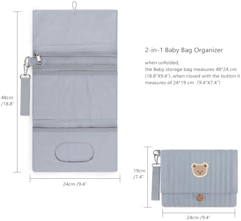 Baby Diaper Bag Organizer Pouches - Image 4