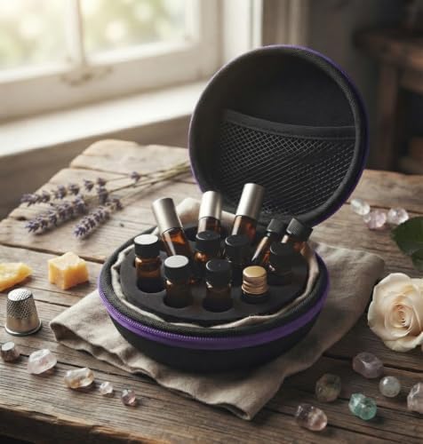 Essential Oil Carrying Case for 1ml 2ml Roller Bottles Portable Storage Bag - Image 4