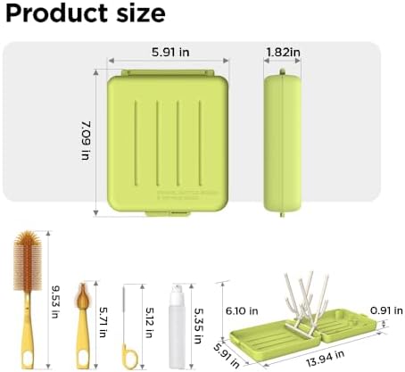 YOTIME Travel Bottle Cleaner Kit - Image 2