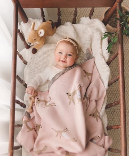 Knit Baby Swaddle Blanket - Image 6
