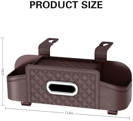 Mandark Headrest-Mounted Backseat Organizer - Image 2