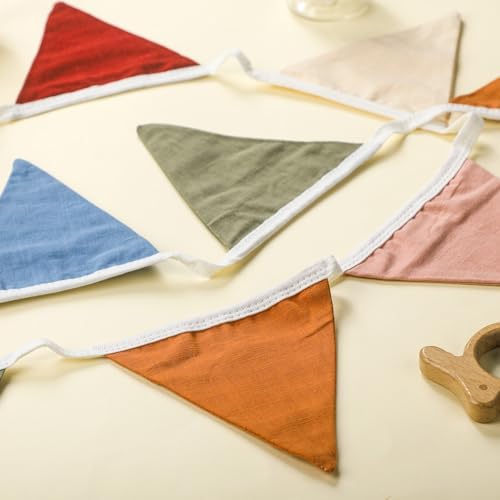 VitalCozy 17 ft Pennant Banner Flags, Each 8.5 ft - Image 3