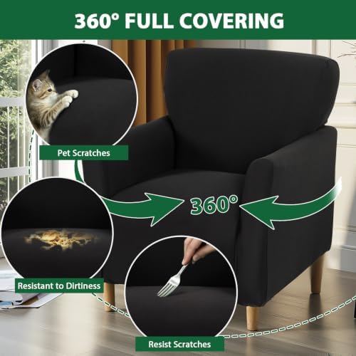 Stretch Chair Covers Armchair Slipcovers - Image 6