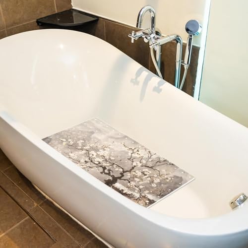 Bath Tub Shower Mat, Washable Bathtub Floor Mats, Suction Cups and Drain Holes - Image 5