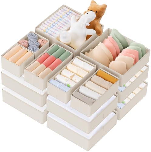 Criusia Drawer Organizer Clothes, 21 Pack Dresser Organizer by Criusia