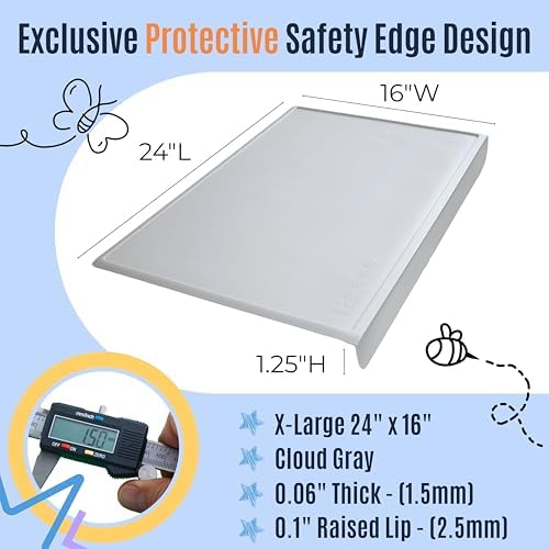 Silicone Craft Mat for Painting, PlayDoh and Art Projects - Image 3