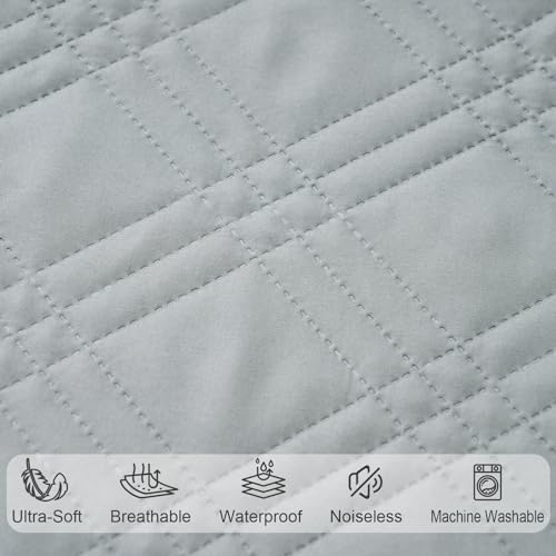 david's kids 2 Pack Waterproof Mini Crib Mattress Protector, Fit Pack N Play - Image 5