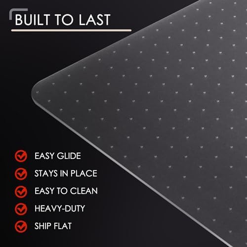 Kuyal Office Chair Mat for Carpet - Image 5