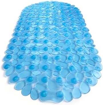 “Pebbles” Non-Slip Bathtub & Shower Mat 27”x14” Oval by TikeSmart