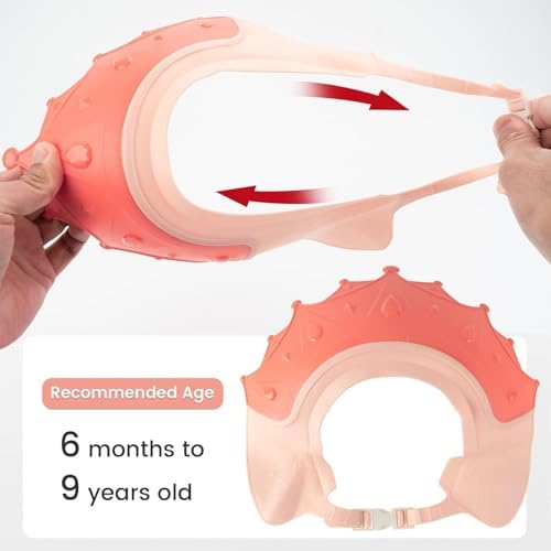 FUNUPUP Baby Shower Cap for Toddlers Kids, Soft TPE Silicone - Image 3