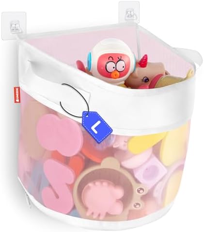 UNEEDE Bath Toy Organizer, 4.15 Gallons Bathtub Toy Storage Organizer by UNEEDE