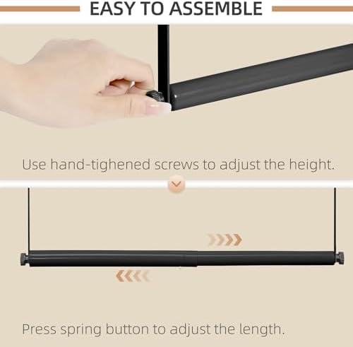 STORAGE MANIAC Adjustable Closet Rod - Image 5