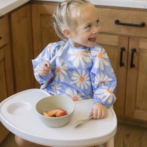 Tiny Twinkle Long Sleeve Bib for Babies & Toddlers | Waterproof Smock Bib for - Image 3