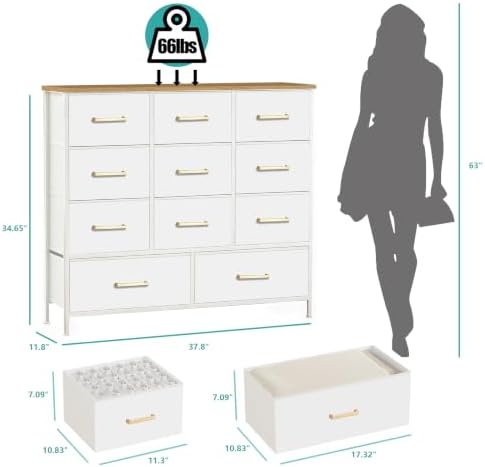 VASICAR Dresser for Bedroom - Image 3