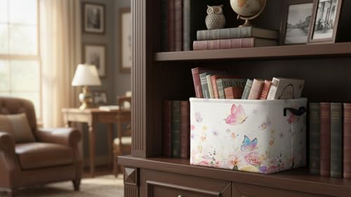 CLOCOR Rectangular Storage Bin, Waterproof Books Box, Gift Basket - Image 5