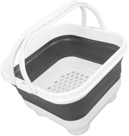 Foldable Bath Toy Holder With Removable Base | Drying Cute Storage Bin - Image 7