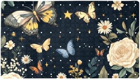 Non Slip Bathtub and Shower Mat 26.8x15.1 inch, Bath Mat by Anna+Cowper