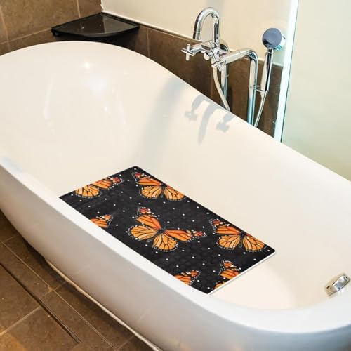 Shower Mat Bathtub Mat, 26.8x15.1 inch, Non-Slip Bath Mat - Image 5