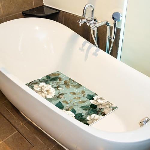 Non Slip Shower Mat Bathtub Mat 15.1x26.8 Inch, Quick Dry Bath Mat - Image 5