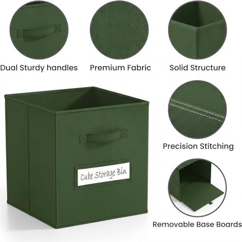Storage Bins, Dark Green - Image 2