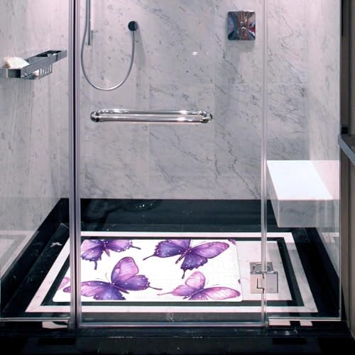 Bathtub Mat Non Slip 26.8x15.1 Inch, Machine Washable Shower Mats - Image 5