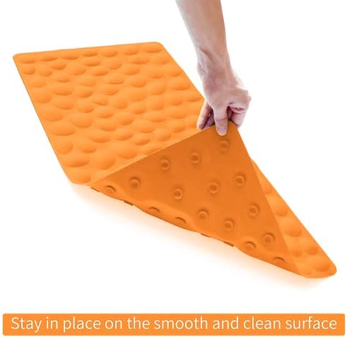 Non-Slip Bathtub Mat OTHWAY Soft Rubber Bathroom Bathmat - Image 2