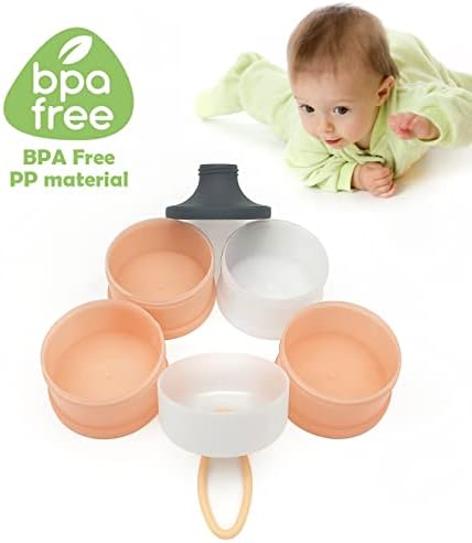 Baby Formula Dispenser, Formula Container, Portable Milk Powder Dispenser - Image 3