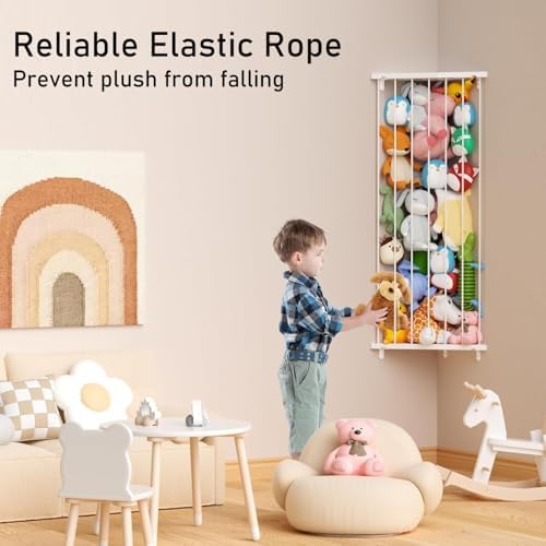 Corner Stuffed Animal Storage for Kids Room - Image 5