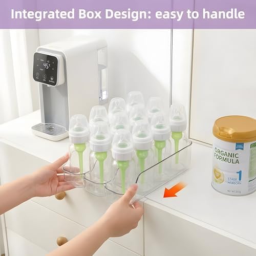 MGY 2 Pack 3 compartments Baby Bottle Organizer compatible - Image 4