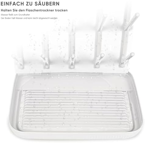 Termichy Baby Bottle Drying Rack：Large Vertical Space Saver - Image 3