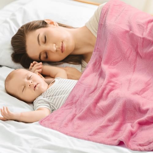 Reginary 8 Pcs Fuzzy Baby Blankets Bulk - Image 5