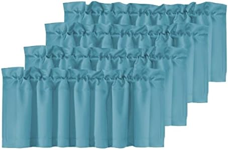 H.VERSAILTEX Blackout Blue Curtain Valances by HVERSAILTEX