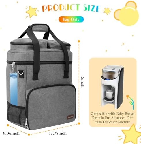 Carrying Bag Compatible with Baby Brezza Formula Pro Advanced Formula Maker - Image 2