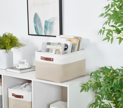 DECOMOMO Storage Bins, Extra Large Fabric Storage Baskets - Image 5