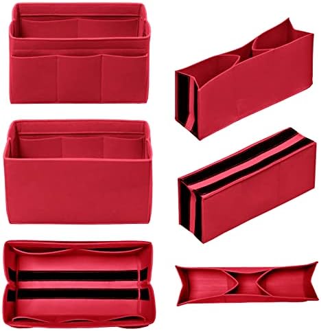 DailyPlus Purse Organizer Insert, Felt Bag Organizer, 14 Pockets - Image 3
