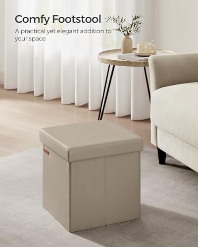 SONGMICS 15 Inches Ottoman - Image 4