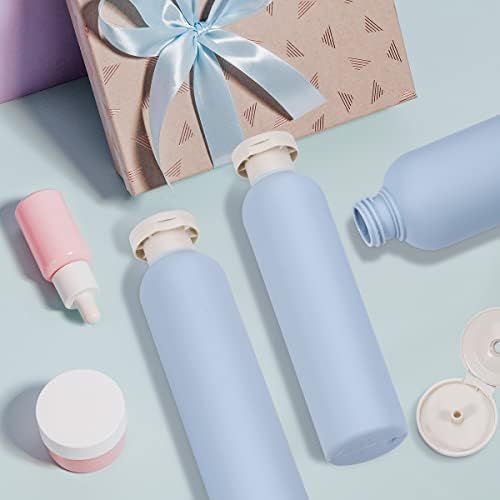 8.8 oz Plastic Travel Shampoo Bottles, Refillable Flip Cap Squeeze Bottles - Image 6