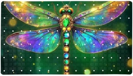 Shower Mat Non Slip, Dragonfly Anti Slip Bath Mat by Anna+Cowper