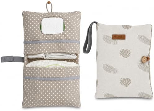 HAMUR Baby Diaper Bag Organizer – Travel-Friendly, Compact & Foldable | by HAMURHOME